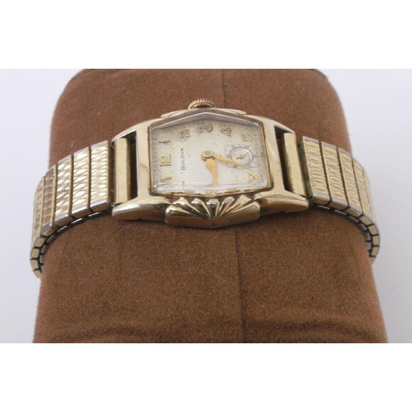 🔥 Rare 1962 Art Deco BULOVA Swiss Made Watch Pre-Owned Vintage 🔥 - Picture 7 of 15